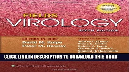 Télécharger la video: [PDF] Fields Virology (Knipe, Fields Virology)-2 Volume Set Full Online