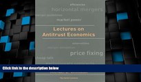 Big Deals  Lectures on Antitrust Economics (Cairoli Lectures)  Full Read Most Wanted