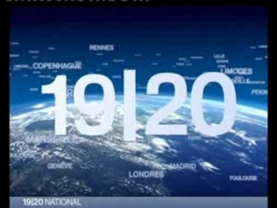Générique début 19|20 19h30 2007 - France 3