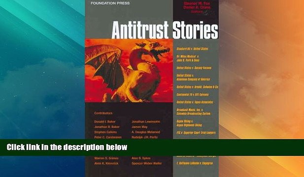 Big Deals Antitrust Stories (Law Stories) Full Read Best Seller