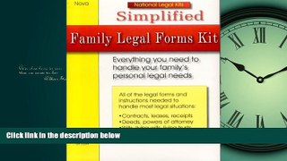 Big Deals  Simplified Family Legal Forms Kit  Best Seller Books Most Wanted