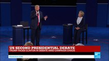 US Presidential Debate - Donald Trump slams Bill Clinton 