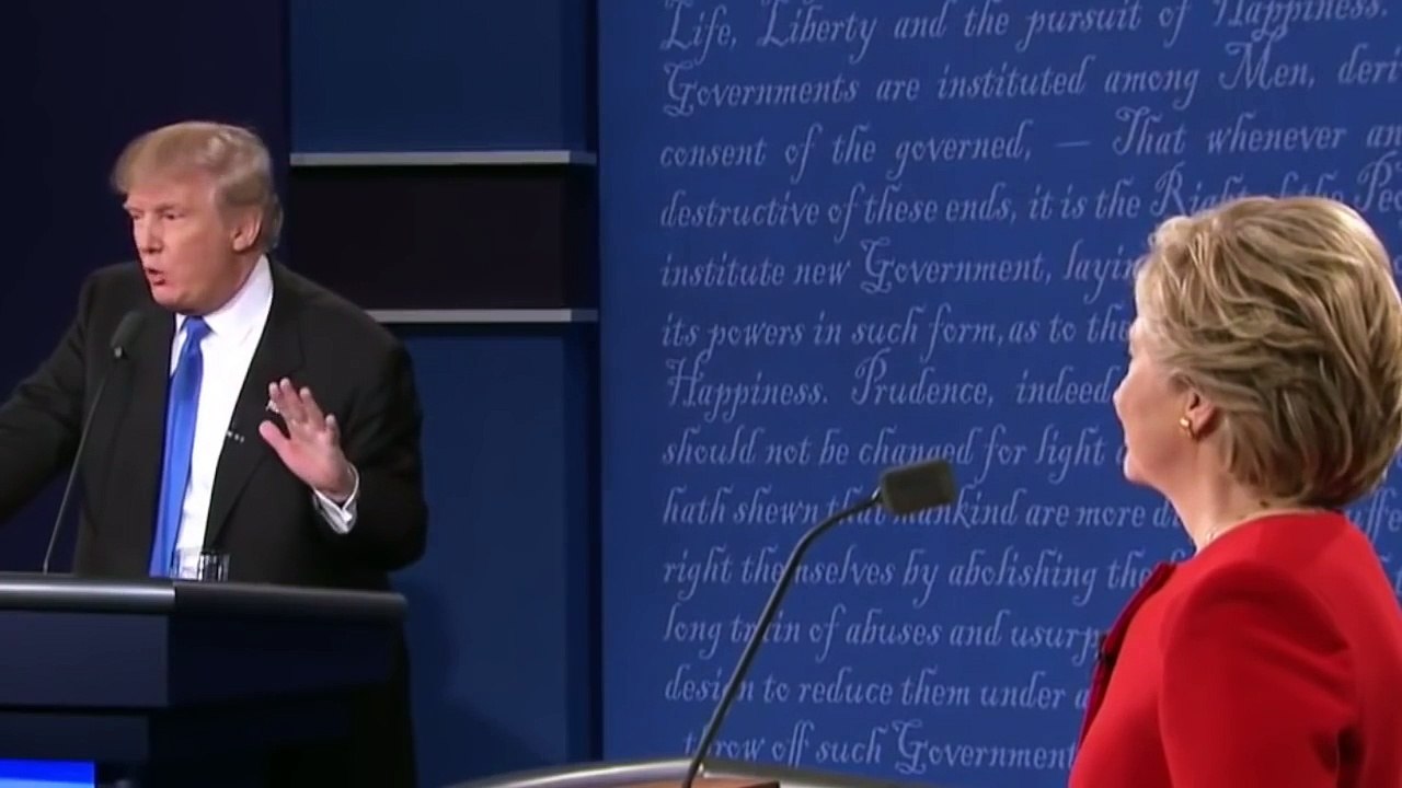 Trump Clinton Debate 2016 - in Afrikaans Accents