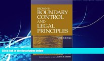 Big Deals  Brown s Boundary Control and Legal Principles  Best Seller Books Most Wanted