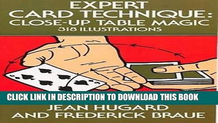 [PDF] Expert Card Technique: Close-Up Table Magic Full Online