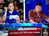 ABS-CBN PRESIDENTIAL DEBATE April 24 2016 - DUTERTE Fast Talk