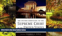 Must Have  The Oxford Companion to the Supreme Court of the United States  READ Ebook Online