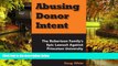 READ FULL  Abusing Donor Intent: The Robertson Family s Epic Lawsuit Against Princeton University