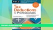 Big Deals  Tax Deductions for Professionals  Full Read Best Seller