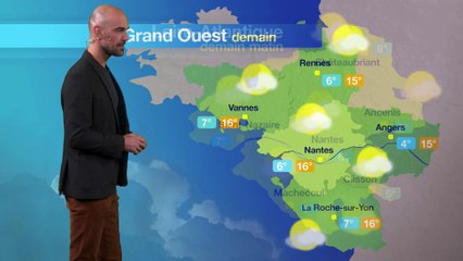 Prévisions météo pour la journée du mercredi 12 octobre