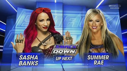 Sasha Banks vs Summer Rae