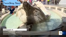 Rome Spanish Steps reopen after Bulgari funded restoration