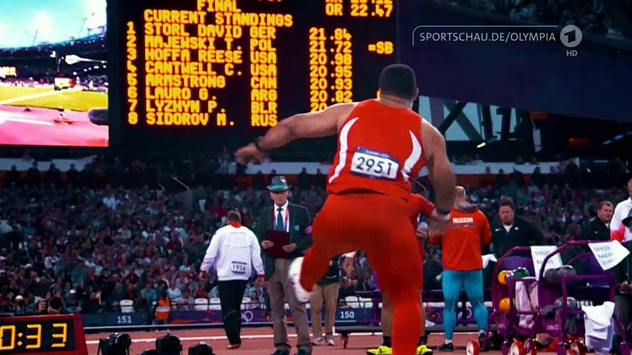 Darum geht's bei der Leichtathletik - Kugelstoßen