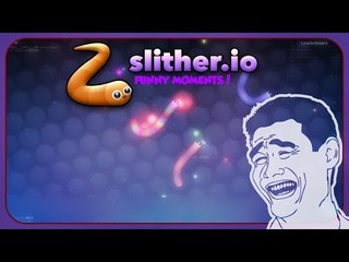 Slither.IO Funny Moments! - FIRST GAME EVER!, EPIC KILLS, HILARIOUS DEATHS, + More!