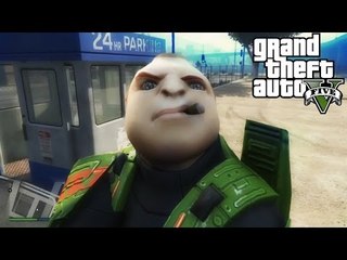 Grand Theft Auto V | Funny Moments - GLITCHES, STUNTS, PROPERTY WARS + More!