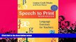 READ book  Speech to Print Workbook: Language Exercises for Teachers, Second Edition READ ONLINE