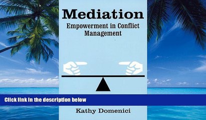 Video herunterladen: Big Deals  Mediation: Empowerment in Conflict Management  Best Seller Books Best Seller