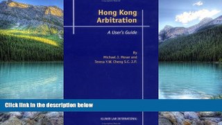 Books to Read  Arbitration in Hong Kong: A User s Guide  Full Ebooks Best Seller