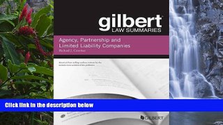 Deals in Books  Gilbert Law Summary on Agency, Partnership and LLCs (Gilbert Law Summaries)  READ