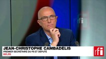 Mardi politique : Jean-Christophe Cambadèlis, député de Paris, Premier secrétaire du PS
