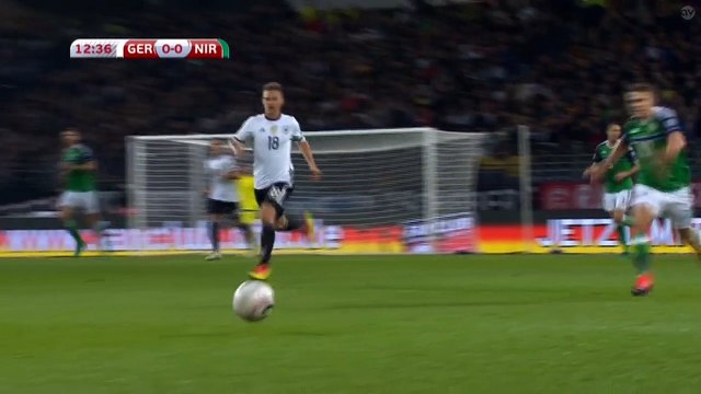 1-0 Julian Draxler Goal HD - Germany 1-0 Northern Ireland (11.10.2016) World Cup - European Qualification