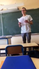 Un candidat aux élections de délégué de classe fait rire tout Internet avec son discours hilarant