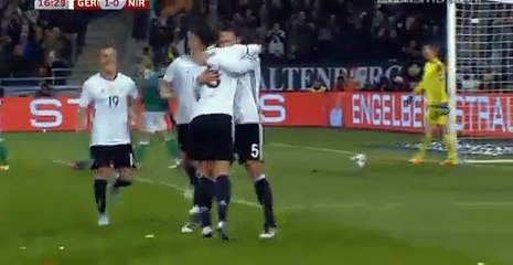 2-0 Sami Khedira Goal HD - Germany 2-0 Northen Ireland - 11.10.2016