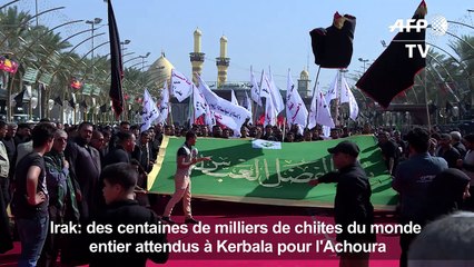 Irak: des centaines de milliers de personnes attendues à Kerbala