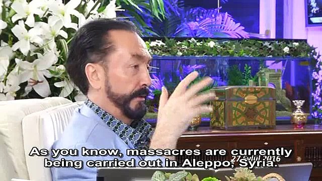 The civilian massacres in Aleppo, Syria are not carried out for military purposes, only for the sake of evil and immorality