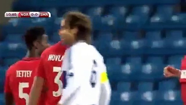 Davide Simoncini Goal HD - Norway - San Marino - World Cup Qualifying 11.10.2016