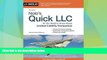 Big Deals  Nolo s Quick LLC: All You Need to Know About Limited Liability Companies (Quick