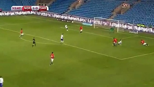 Mattia Stefanelli Goal - Norway 1-1 San Marino 11.10.2016