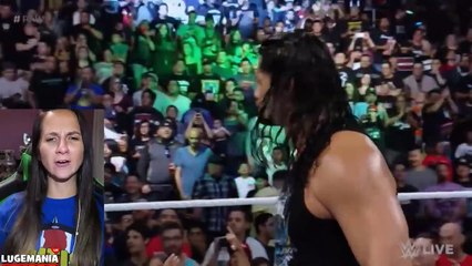 WWE Raw 10/3/16 Roman Reigns attacks Rusev
