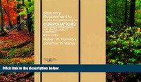 Deals in Books  Statutory Supplement to Cases and Materials on Corporations Including Partnerships