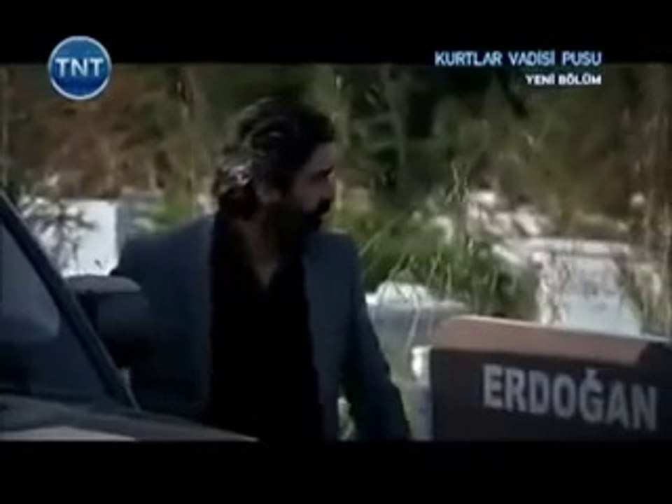 Kurtlar Vadisi HAİNLİĞİ - Kurtlar Vadisinde Erdoğan Yazısı Mezar Tası Pusu