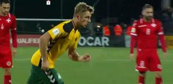 Novikovas A. (Penalty) - Lithuania	2-0	Malta 11.10.2016