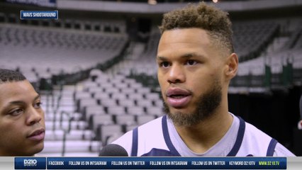 Justin Anderson: Gameday Shootaround Mavericks vs OKC | NBA Preseason