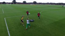 Treino de goleiros insano do Norwich City