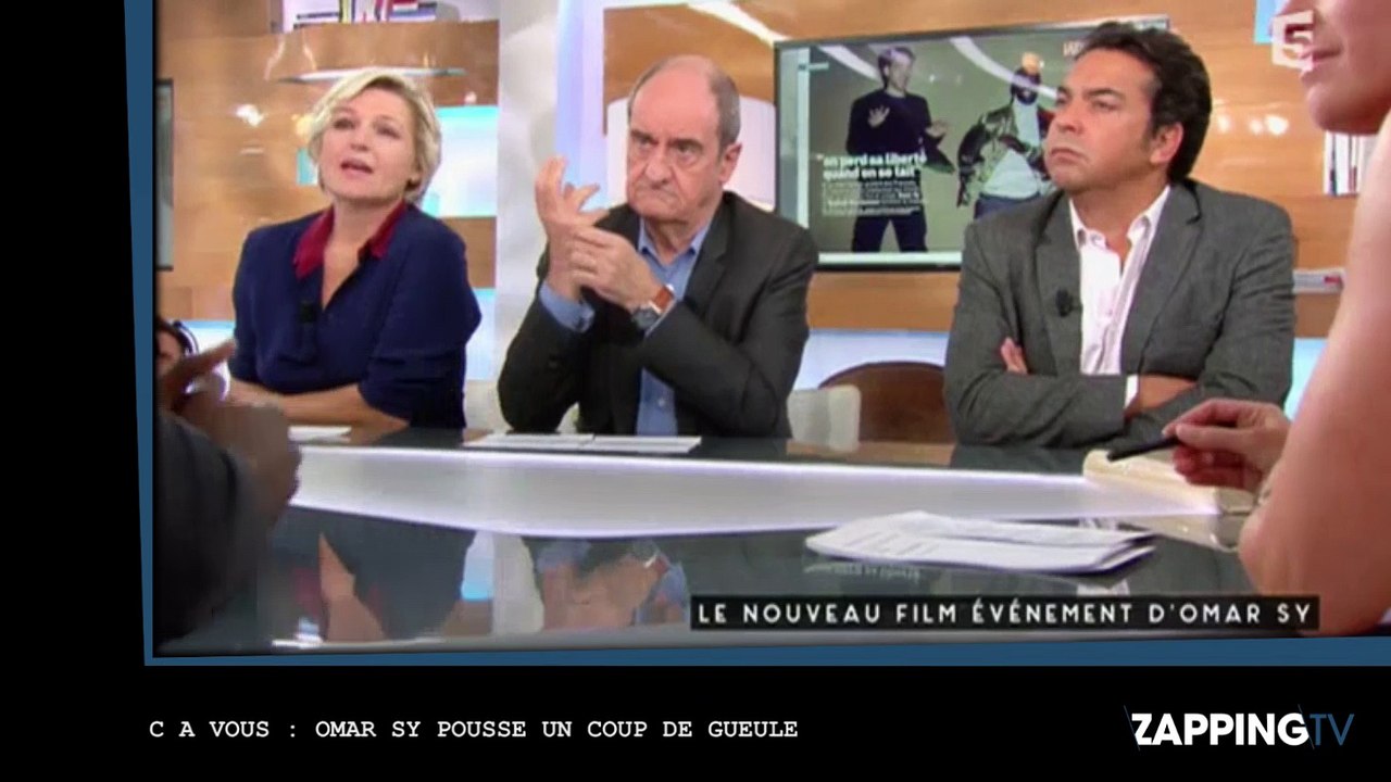 C à Vous : Omar Sy pousse un coup de gueule "On ne donne la parole qu'aux guignols" (Video)