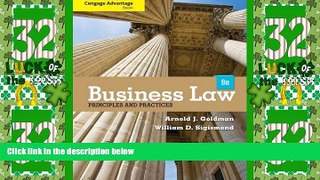 Must Have PDF  Cengage Advantage Books: Business Law: Principles and Practices  Full Read Best