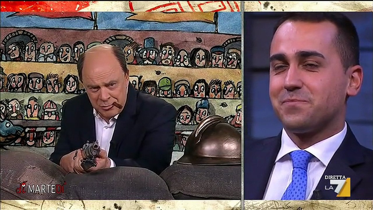 La Copertina di Crozza a diMartedì dell'11 Ottobre 2016 - Italicum e riforme come il nitrato e la glicerina