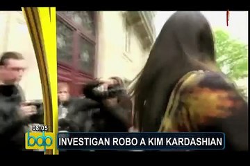 Investigan robo a Kim Kardashian en París