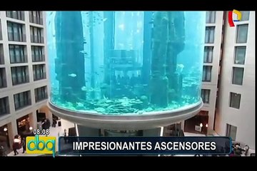 VIDEO: conoce los ascensores más sorprendentes del mundo