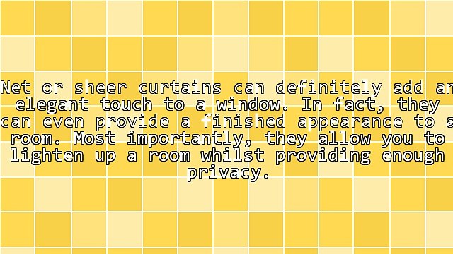 Tips For Choosing The Best Sheer Curtains For Your Property