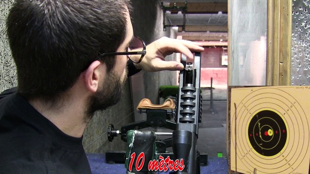 Carabine à plombs Black OPS Sniper Tactical 4.5mm