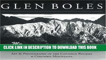Collection Book Glen Boles: My Mountain Album: Art   Photography of the Canadian Rockies