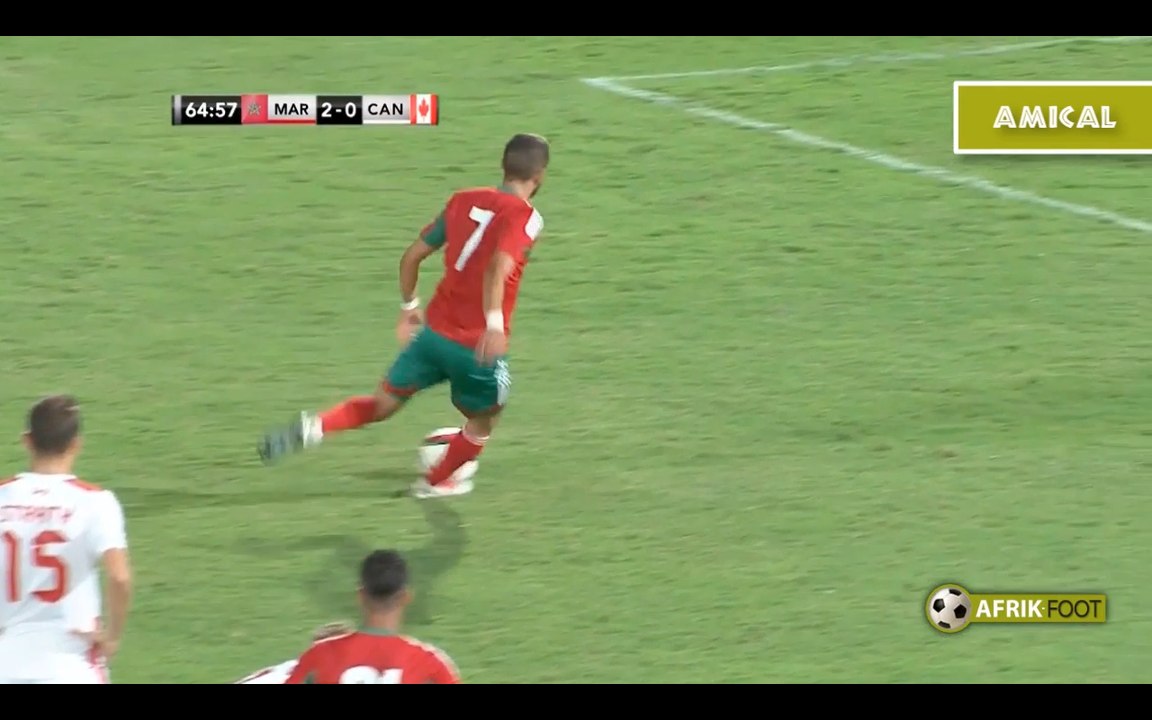Maroc : La panenka de Hakim Ziyech contre le Canada