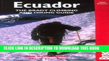 New Book Ecuador, 5th: Climbing   Hiking