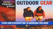 Collection Book Sew   Repair Your Outdoor Gear