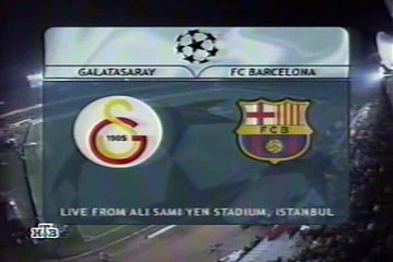 Galatasaray v. Barcelona 19.03.2002 Champions League 2001/2002